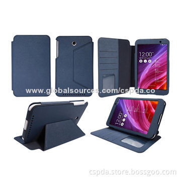 High-quality PU Leather Stand Cover Cases for MeMO Pad 7 ME176, OEM Colors and Materials Available